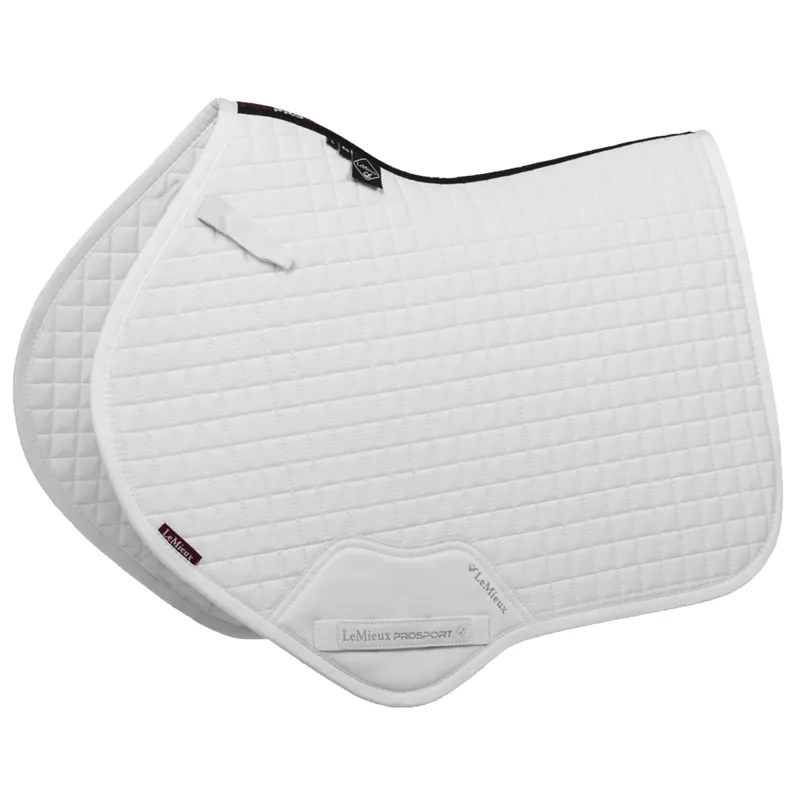 LeMieux Cotton Close Contact Square - White